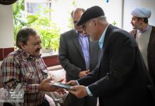 گزارش تصویری | بمناسبت روز جانباز و میلاد حضرت ابوالفضل (ع) دیدار با جانباز آقای علی سلمانی از همکار دانشگاه صنعتی شاهرود 